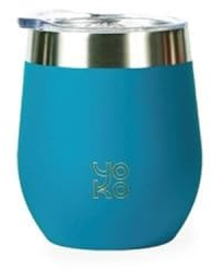YOKO DESIGN - MUGS ISOTHERMES 250 ml BLEU CANARD