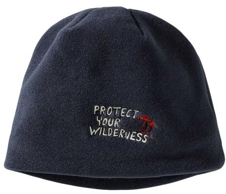 Jack Wolfskin Wilderness Beanie K, unisex barnmössa hatt, nattblå, nattblå