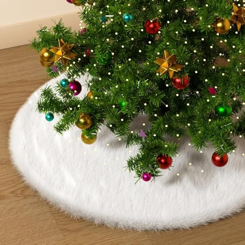 Christmas Tree Skirt, Xmas Tree Skirt, Tree Skirts, White Tree Skirt, Christmas Tree Skirt White, Christmas Skirt