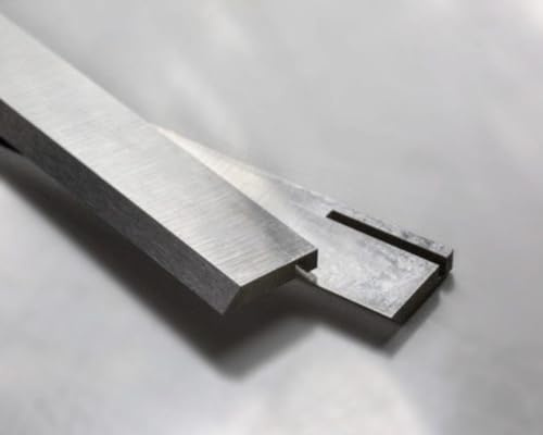 POWER RECORD DMP106 Hobelmesser (Typ 2) 260x20x3mm mit schlitz nut