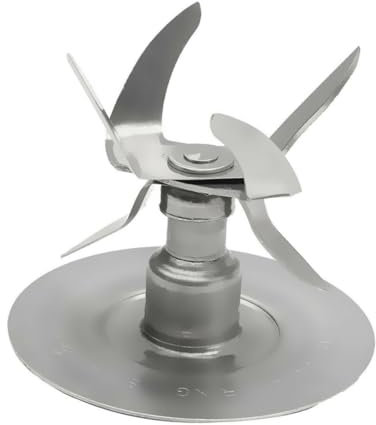 ABOOFAN Junta De Sellado Base Inferior Cuchilla De 6 Aletas Acero Inoxidable Reemplazo Del Conjunto Del Exprimidor Para Licuadora Uso Doméstico y Profesional