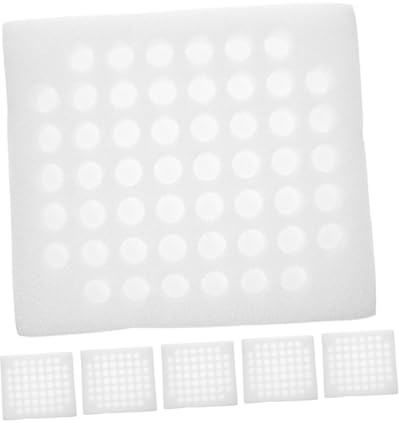 GRIRIW 6pezzi Contenitore Per Uova Foam Spesso Supporto Riutilizzabile Per Uova Di Quaglia Scatola Per Conservazione Outdoor Vassoio Per Pollo e Quaglia Per Campeggio e Picnic