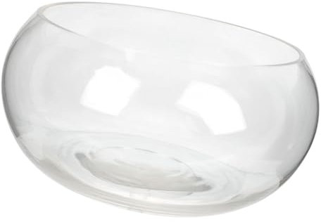 ERINGOGO Vase Verre Transparent pour Aquarium Terrarium Décoration De Table Et Hydroponie Bocal à Poissons Et Plantes pour Intérieur Jardin