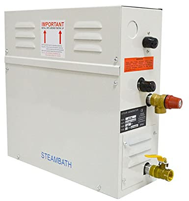 Generador de vapor para sauna, 2 1kw Máquina de sauna Generador de vapor Home Steam Room Machine Moder Stream Horno Equipo de sauna comercial Controlador digital Para ducha en casa