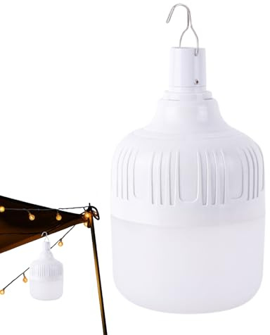 Bombilla De Reserva De Batería, Lámparas LED De Camping, Durabilidad Y Diseño Impermeable, Bombilla Recargable, Portátil, Luz De Camping, Unciona Con Pilas, Para Pescas Al Aire Libre