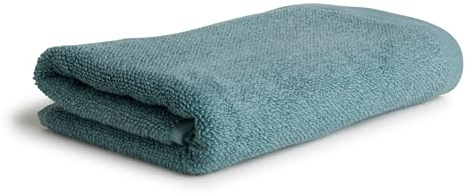 Möve Monochrome Small Pearls Hand Towel 50 x 100 cm 80% Cotton / 20% Viscose Made from Bamboo Pulp, Malachite