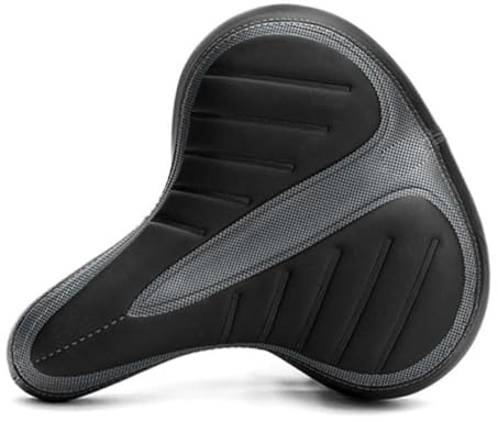 WOONEKY Coussin de Selle de Vélo Confortable et Épais, Mousse Amortissante, Housse Antidérapante en Gel, Compatible VTT et Vélo de Route, Usage Extérieur pour Cyclisme Longue Distance
