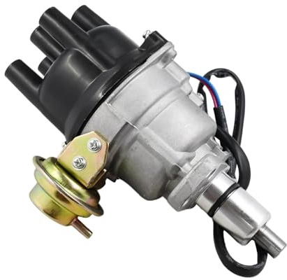 Oxtxuzdm Distribuidor De Eficiencia Y Servicio Pesado 2210003A11 para Motor B12 N13 1.3L 1982-1992 2210052A10 Distribuidor Encendido Eficiencia Combustible