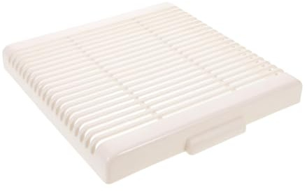 DECORNIJIA Cubierta de Ventilación para Ventilador de Pared 23,5 Cm (6 Pulgadas) Color, Rejilla de Ventilador Extractor para Cocina y Baño, Repuesto para Campana Extractora, Ventilación