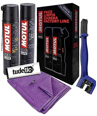 - Kit Limpiador y Lubricante para Cadena Moto Racing Road C1 C4 40 KIT-A-1
