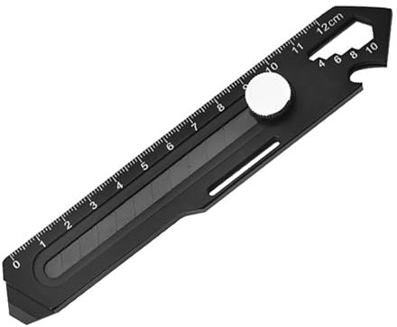 Schweres Mehrzweck Gebrauchsmesser, 2024 Profi Cuttermesser, Edelstahl Universalmesser, Multifunktionales Mehrzweck Teppichmesser Druckguss Cutter Messer (1pc,A1)