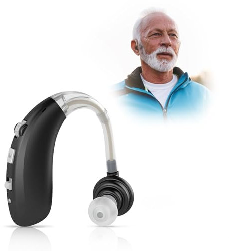 Britzgo Qualité sonore HD Confortable à Porter Facile à Utiliser Rechargeable (Black)