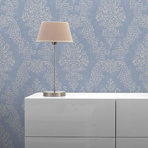 Alessia Baroque M1-No.11224 Papier peint intissé Violet Tadessi 10,05 m x 0,53 m