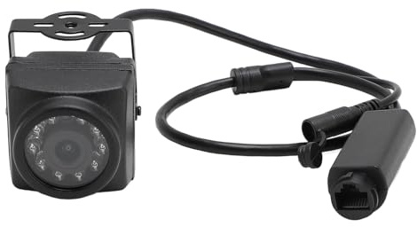 Garsent IR -kamera, 8MP CMOS Bird Box Camera med Nattvision, 10LED 90 Grader, Utomhuskamera med Vidvinkellins för Säkerhetskamera