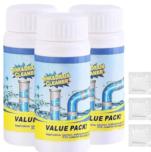 Rohrreiniger Extrem Stark, Abflussreiniger Schaum, Wild Sink und Drain Cleaner Mit Aktivschaum für Küche, Bad, Toilette & Balkon Alle Rohrreinigung (2)