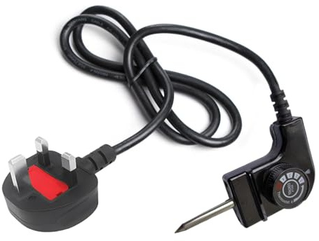 Uqezagpa Adjustable Temperature Power Cable Featuring Coppers and Features for Electric Cookers Grills Adjustable Temps
