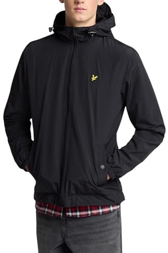 Lyle & Scott lässige Jacke Herren - Zip Through Hooded Jacket in den Größen XS -XXL - Eine leichte Kapuzenjacke für einen bequemen Look bei jedem Wetter