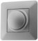Variateur rotatif compatible LED 16A Titanium - Artezo - Zenitech