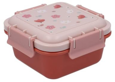 Tutete Caja Almuerzo Infantil Grande 780ml - Fiambrera Escolar, Apta para Microondas y Lavavajillas, Cierre Hermético, Ideal para Parque o Colegio, 100% Libre de BPA | Little Garden