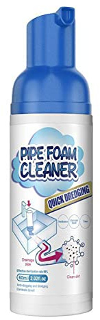 déodorants en mousse pour canalisations de canalisation, nettoyant puissant pour évier et canalisations, Pipe Dredge Deodorant Foam Cleaner,déboucheur pour canalisations de cuisine baignoires (1pcs)