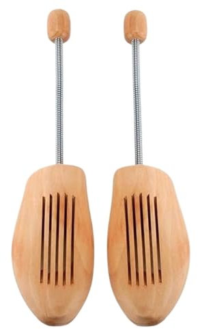 XPJYUA Schuhspanner 1 Paar Schuhspanner aus Holz, Unisex-Schuhspanner mit Federung, verstellbare Stütze, Schuhspanner in Form Einer festen Schuhe ohne Verzerrung(EU Size 35-36)