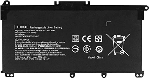 AKKEE HT03XL L11119-855 Laptop Battery for HP Pavilion 14-CE 14-CF 14-DF 15-CS 15-DA 15-DB 15-DW 14-CE0025TU 14-CE0034TX 15-CS0037T HSTNN-LB8L L11421-422 HSTNN-LB8M HSTNN-DB8R