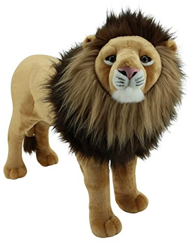 Sweety Toys Premium Edition 13678 Spielzeug Löwe Ludwig der Löwe zum Reiten Stehtier Standtier