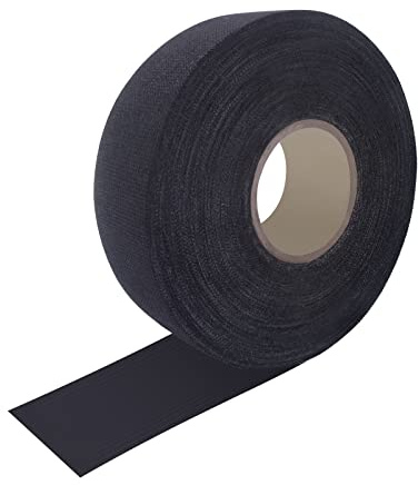 Funnytek Electrical Tape, 32mm x 25m Insulating Tape, Wire Loom Harness Tape, Automotive Adhesive Fabric Tape Noise Damping Heat Proof Interior Tape For Car Electrical Wrap Protection Insulation