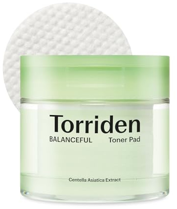 Torriden BALANCEFUL Toner-Pads (60 Stück) | Tägliches Peeling mit PHA & LHA für ölige, Misch- und sensible Haut | Mit 5D CICA und Panthenol | Koreanische Hautpflege