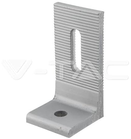 Staffa a L V-tac per pannelli solari fotovoltaici 10 pezzi - 11583