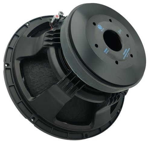 Seven Soundvector SVG15SUB1000/8 Subwoofer 15 Pulgadas Altavoz Profesional de Grave Sub-Grave 8 Ohm 1000W AES 2000W Programa