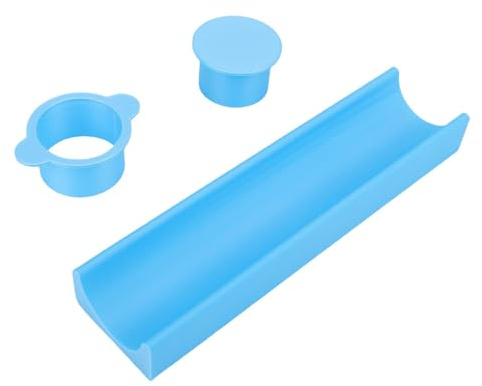 ZJchao Juego de Moldes Redondos para Pasteles, Cortador de Pasteles Fácil de Usar para Hornear en Casa, Fabricante de Círculos Antiadherente para Galletas, Cupcakes y Postres, Ideal para Golosinas
