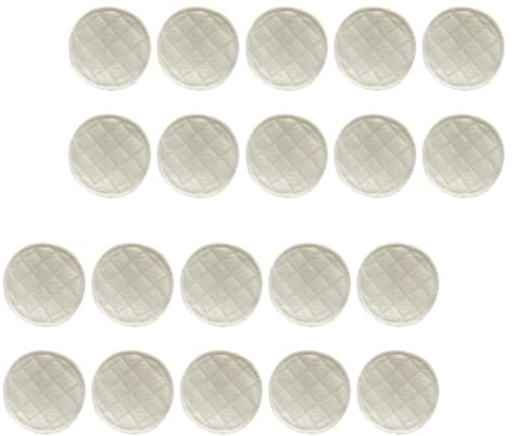 OFFIGAM Coppette 3 in Lavabili a e Assorbilatte Ecologico Cotone Strati, Traspiranti Assorbenti, Confezione da 20 l'allattamento per Shower