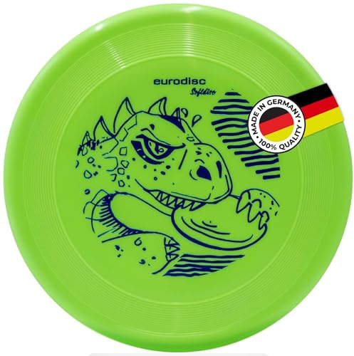 Eurodisc Kidzz Soft Frisbee Unisex-Youth, Verde, 23 cm