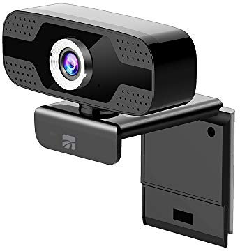 xtreme videogames Webcam USB Videocamera HD con Microfono Full HD 1080p Videoconferenza 33858, Nero
