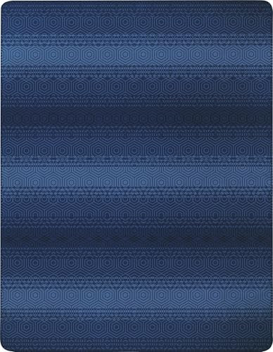 biederlack Wohndecke Deep Baumwollmischung blau Größe 150x200 cm