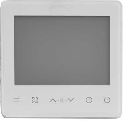 TERMOSTATO CON DISPLAY PER INSTALLAZIONE A BORDO UNITA' - TES FC 3V