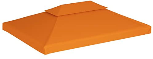 Keketa Homgoday Gartenpavillon Ersatzdach - PVC beschichtet, wasserdicht, für Entspannung & Erfrischung | Schutz vor Sonne & Regen Model40883