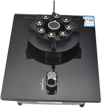 Stufa A Gas - Fornello A Gas - Fornello A Gas Da Cucina, Bruciatore Pieghevole A 9 Camere, Fornelli A Gas Facili Da Pulire Per Uso Domestico, Fornello A Gas Da Cucina Con Fiamma Regolabile ( Size : NG