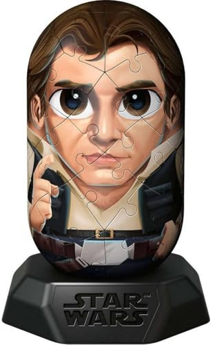 Ravensburger Hylkies Figures Han Solo - Star Wars Gifts for Kids and Adults Age 6 Years Up - Collectable Toys and 3D Puzzles