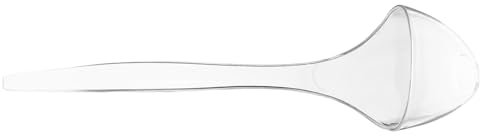 Cabilock Langer Transparenter Suppenlöffel Aus Stoßfestem Kunststoff Pc Ergonomischer Griff Spülmaschinenfest Hygienisch Für Gemeinsames Servieren Bei Dinnerpartys Und Heißen Töpfen
