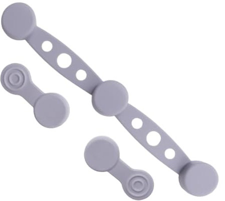 Magnete Für Airfryer Backpapier, Heißluftfritteuse Luftbratenmagnete für Pergamentpapier Silikonluft Frittiermagnetschnalle, Ersatzteile zum Down und verhindern Sie, dass das Heizelement verbrannt wir