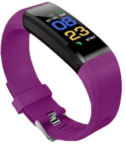 Neujahrsgeschenke Smart Armband Fitness Tracker Uhr Aktivitätstracker mit Herzfrequenz Schlafmonitor Blutsauerstoffmonitor IP67 Wasserdicht Stoppuhr Schritt Kalorienzähler Fitness Uhr Schrittzähler