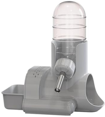 Distributore d'Acqua per Criceti, Distributore di Snack Antigoccia, Bevitore Per Piccoli Animali Con Design A Rotolante, Adatto A Conigli Furetti Cincillà Gerbilli Gabbie E Recinti