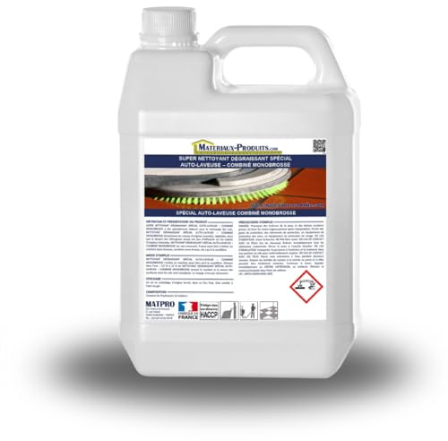MATPRO, Super Nettoyant Dégraissant Spécial Auto-Laveuse 10L - Monobrosse, Efficace sur Toutes Surfaces, Formule Concentrée, Idéal pour Professionnels et Particuliers