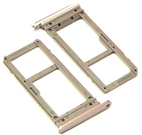 handywest Kompatibel für Samsung Galaxy S7 Edge SM-G935F SIM Karte Karten Micro SD Halter Schlitten Einschubfach SIM Card Holder Adapter Halterung Schlitten Nano SIM Halter SIM Fach Tray Slot Gold