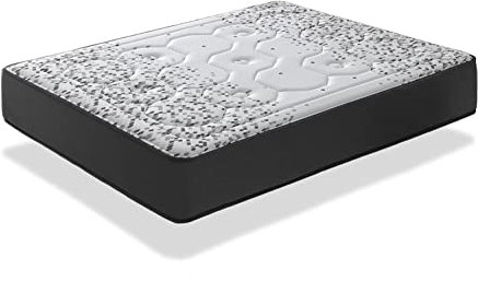 DORMISSIMO Matratze 135x190 Antares - H3 - Hohe 24 cm - Hochdichter Schaumstoff - Anpassungsfähiger Schaumstoff - Multi-Zone Comfort System