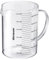 Westmark Gobelet Doseur - Idéal pour Mesurer les Ingrédients de Cuisine et de Pâtisserie, Adapté au Micro-Ondes, Résistant à la Température, Poignée Ergonomique - 1,1 Litres