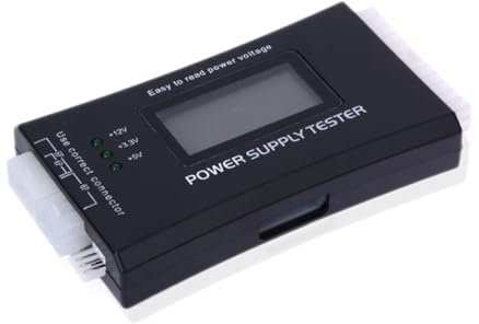 ATX Power Supply Tester, 20/24 Pin LCD Display Computer PC Power Supply Tester, Power Detection Tool for ATX, BTX, ITX, TFX