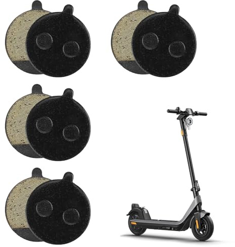 4 Paia Pastiglie Monopattino Elettrico, Pastiglie Freno a Disco Semi-Metalliche per Monopattino Elettrico Bicicletta Brake Lining Pad Accessori Ciclismo Compatibili con KUGOO M4/M4 PRO e Altri Modelli